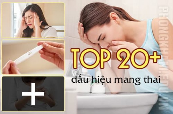 Top 20+ dấu hiệu mang thai sớm dễ nhận biết trong tuần đầu tiên