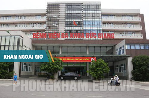 Bệnh viện đa khoa Đức Giang - Bệnh viện khám buổi tối