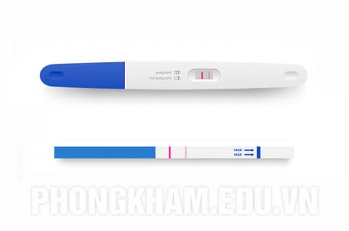 Que thử thai 1 vạch đậm và 1 vạch mờ nhạt